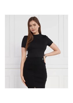 Calvin Klein Jeans T-shirt | Slim Fit ze sklepu Gomez Fashion Store w kategorii Bluzki damskie - zdjęcie 184976970