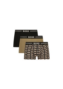 BOSS BLACK Bokserki 3-pack Trunk 3P Bold Design ze sklepu Gomez Fashion Store w kategorii Majtki męskie - zdjęcie 184977051