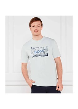 BOSS ORANGE T-shirt Te_logospace | Regular Fit ze sklepu Gomez Fashion Store w kategorii T-shirty męskie - zdjęcie 184977183