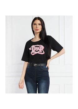 Dsquared2 T-shirt | Regular Fit ze sklepu Gomez Fashion Store w kategorii Bluzki damskie - zdjęcie 184977204