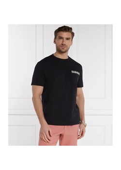 Napapijri T-shirt S-TAHI BLACK | Regular Fit ze sklepu Gomez Fashion Store w kategorii T-shirty męskie - zdjęcie 184977291