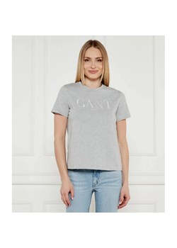 Gant T-shirt | Regular Fit ze sklepu Gomez Fashion Store w kategorii Bluzki damskie - zdjęcie 184977310