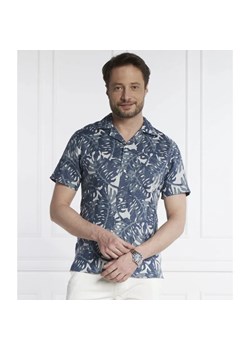 Tommy Hilfiger Lniana koszula W-DIFFUSED FOLIAGE | Regular Fit ze sklepu Gomez Fashion Store w kategorii Koszule męskie - zdjęcie 184977434