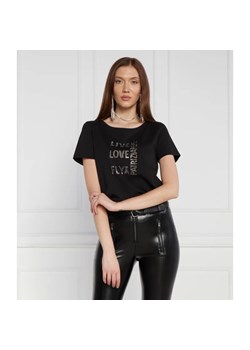 Patrizia Pepe T-shirt | Regular Fit ze sklepu Gomez Fashion Store w kategorii Bluzki damskie - zdjęcie 184977534