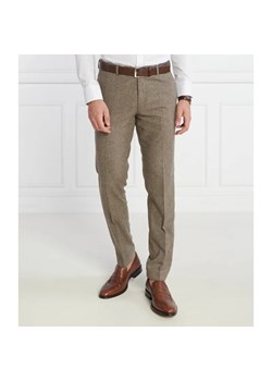 Oscar Jacobson Wełniane spodnie DENZ | Regular Fit ze sklepu Gomez Fashion Store w kategorii Spodnie męskie - zdjęcie 184977631