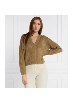 MM Wełniany kardigan | Regular Fit ze sklepu Gomez Fashion Store w kategorii Swetry damskie - zdjęcie 184977633