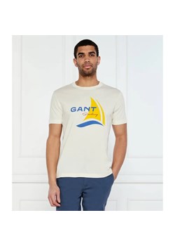 Gant T-shirt | Regular Fit ze sklepu Gomez Fashion Store w kategorii T-shirty męskie - zdjęcie 184977671