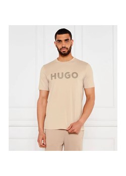 HUGO T-shirt Dulivio | Regular Fit ze sklepu Gomez Fashion Store w kategorii T-shirty męskie - zdjęcie 184977673