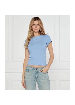 Tommy Jeans T-shirt ESSENTIAL | Slim Fit ze sklepu Gomez Fashion Store w kategorii Bluzki damskie - zdjęcie 184977813