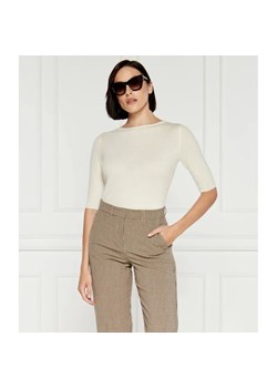 Marella Wełniany sweter ROMBO ze sklepu Gomez Fashion Store w kategorii Swetry damskie - zdjęcie 184978532