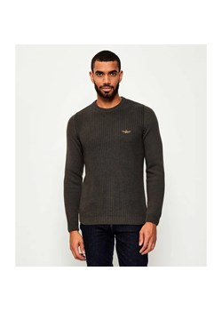 Aeronautica Militare Sweter | Regular Fit ze sklepu Gomez Fashion Store w kategorii Swetry męskie - zdjęcie 184978691