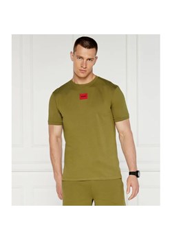 HUGO T-shirt Diragolino212 | Regular Fit ze sklepu Gomez Fashion Store w kategorii T-shirty męskie - zdjęcie 184978800