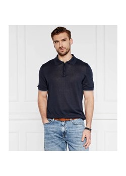 BOSS BLACK Lniane polo trieste | Regular Fit ze sklepu Gomez Fashion Store w kategorii T-shirty męskie - zdjęcie 184978863