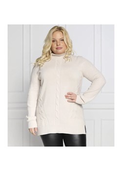 Persona by Marina Rinaldi Sweter ALBUM Plus size | Regular Fit | z dodatkiem wełny i kaszmiru ze sklepu Gomez Fashion Store w kategorii Swetry damskie - zdjęcie 184978882