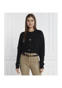 Pinko Kardigan | Cropped Fit | z dodatkiem wełny ze sklepu Gomez Fashion Store w kategorii Swetry damskie - zdjęcie 184979042