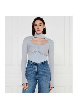 Patrizia Pepe Bluzka 2w1 | Slim Fit ze sklepu Gomez Fashion Store w kategorii Bluzki damskie - zdjęcie 184979173