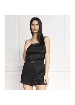 Hugo Bodywear Satynowy top | Regular Fit ze sklepu Gomez Fashion Store w kategorii Piżamy damskie - zdjęcie 184979213