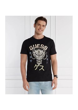GUESS T-shirt DRAGON | Regular Fit ze sklepu Gomez Fashion Store w kategorii T-shirty męskie - zdjęcie 184979433