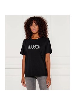 Liu Jo Sport T-shirt | Regular Fit ze sklepu Gomez Fashion Store w kategorii Bluzki damskie - zdjęcie 184979450