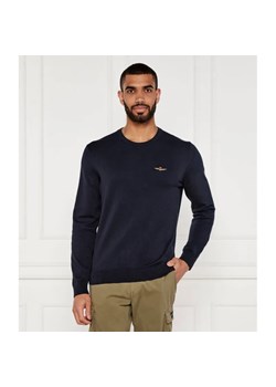 Aeronautica Militare Sweter | Regular Fit ze sklepu Gomez Fashion Store w kategorii Swetry męskie - zdjęcie 184979601