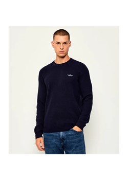 Aeronautica Militare Sweter | Regular Fit | z dodatkiem wełny ze sklepu Gomez Fashion Store w kategorii Swetry męskie - zdjęcie 184979831