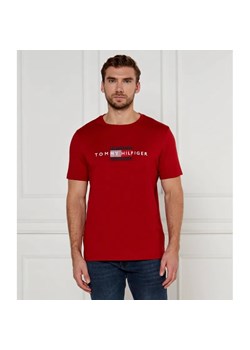 Tommy Hilfiger T-shirt FLAG EMBRO | Regular Fit ze sklepu Gomez Fashion Store w kategorii T-shirty męskie - zdjęcie 184980002