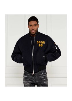 Dsquared2 Wełniana kurtka bomber | Regular Fit ze sklepu Gomez Fashion Store w kategorii Kurtki męskie - zdjęcie 184980224