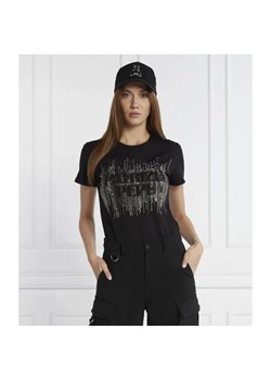 Patrizia Pepe T-shirt | Regular Fit ze sklepu Gomez Fashion Store w kategorii Bluzki damskie - zdjęcie 184980481