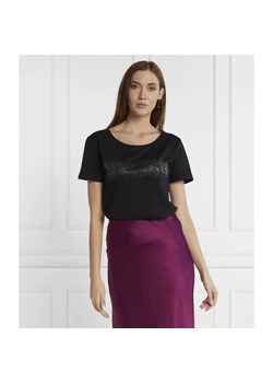 Patrizia Pepe T-shirt | Regular Fit ze sklepu Gomez Fashion Store w kategorii Bluzki damskie - zdjęcie 184980751