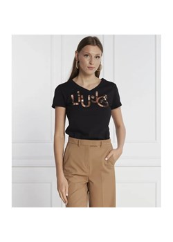 Liu Jo T-shirt | Regular Fit ze sklepu Gomez Fashion Store w kategorii Bluzki damskie - zdjęcie 184981054