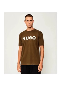 HUGO T-shirt Dulivio | Regular Fit ze sklepu Gomez Fashion Store w kategorii T-shirty męskie - zdjęcie 184981141