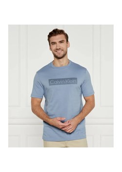 Calvin Klein T-shirt BOX STRIPED LOGO | Regular Fit ze sklepu Gomez Fashion Store w kategorii T-shirty męskie - zdjęcie 184981144
