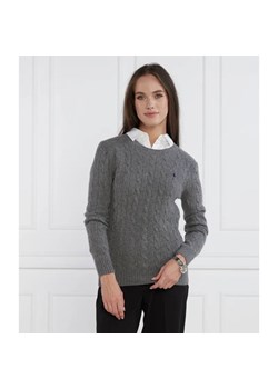 POLO RALPH LAUREN Sweter JULIANNA | Slim Fit | z dodatkiem kaszmiru ze sklepu Gomez Fashion Store w kategorii Swetry damskie - zdjęcie 184981284