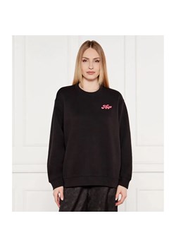 HUGO Bluza Classic Crew_4 | Loose fit frotté ze sklepu Gomez Fashion Store w kategorii Bluzy damskie - zdjęcie 184981291