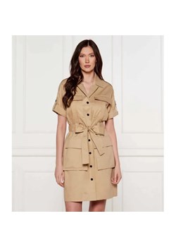 Marc Cain Sukienka z paskiem | z dodatkiem jedwabiu ze sklepu Gomez Fashion Store w kategorii Sukienki - zdjęcie 184981761