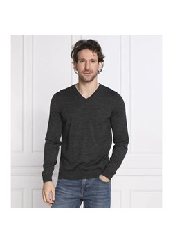 BOSS BLACK Wełniany sweter Melba-P | Slim Fit ze sklepu Gomez Fashion Store w kategorii Swetry męskie - zdjęcie 184982232