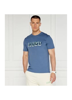 HUGO T-shirt | Regular Fit ze sklepu Gomez Fashion Store w kategorii T-shirty męskie - zdjęcie 184982244