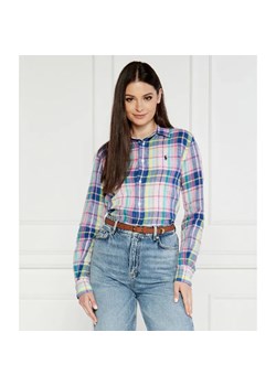 POLO RALPH LAUREN Lniana koszula | Relaxed fit ze sklepu Gomez Fashion Store w kategorii Koszule damskie - zdjęcie 184982323
