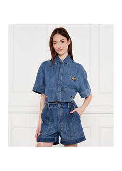 Liu Jo Jeansowa koszula | Cropped Fit ze sklepu Gomez Fashion Store w kategorii Koszule damskie - zdjęcie 184982420