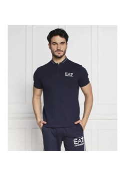 EA7 Polo | Regular Fit ze sklepu Gomez Fashion Store w kategorii T-shirty męskie - zdjęcie 184982662