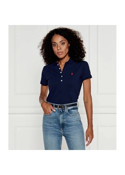 POLO RALPH LAUREN Polo Julie | Slim Fit | pique - id: PR184W000003J81 - marki Polo Ralph Lauren - 184982733 POLO RALPH LAUREN Polo Julie | Slim Fit | pique ze sklepu Gomez Fashion Store w kategorii Bluzki damskie - zdjęcie 184982733