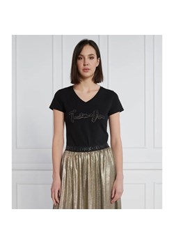 Liu Jo Sport T-shirt | Regular Fit ze sklepu Gomez Fashion Store w kategorii Bluzki damskie - zdjęcie 184982863