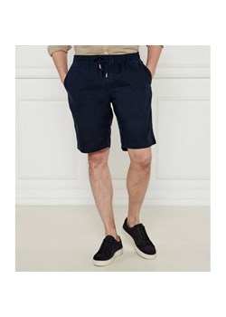 Tommy Hilfiger Lniane szorty HARLEM PO | Regular Fit ze sklepu Gomez Fashion Store w kategorii Spodenki męskie - zdjęcie 184983033