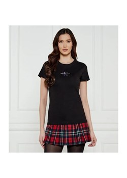 Calvin Klein Jeans T-shirt | Slim Fit ze sklepu Gomez Fashion Store w kategorii Bluzki damskie - zdjęcie 184983100