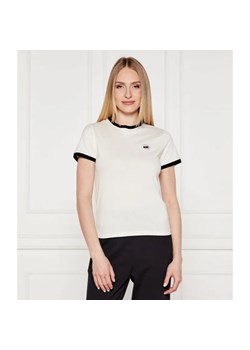 Karl Lagerfeld T-shirt ikon patch | Slim Fit ze sklepu Gomez Fashion Store w kategorii Bluzki damskie - zdjęcie 184983361