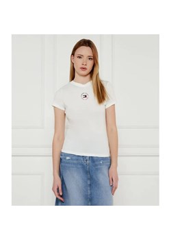 Tommy Jeans T-shirt | Slim Fit ze sklepu Gomez Fashion Store w kategorii Bluzki damskie - zdjęcie 184983450