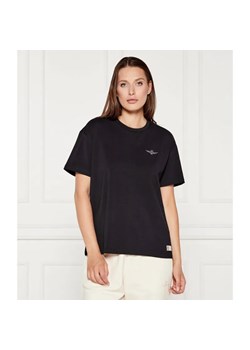 Aeronautica Militare T-shirt | Regular Fit ze sklepu Gomez Fashion Store w kategorii Bluzki damskie - zdjęcie 184983510