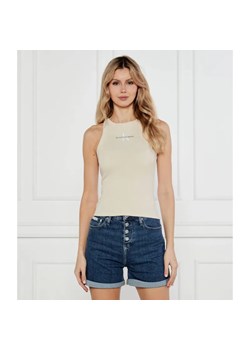 Calvin Klein Jeans Top | Slim Fit ze sklepu Gomez Fashion Store w kategorii Bluzki damskie - zdjęcie 184983573