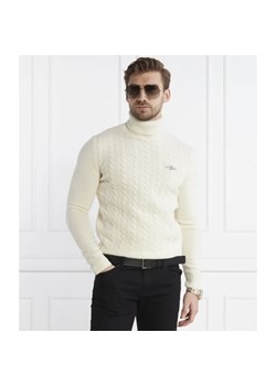 Aeronautica Militare Wełniany golf | Regular Fit ze sklepu Gomez Fashion Store w kategorii Swetry męskie - zdjęcie 184983591
