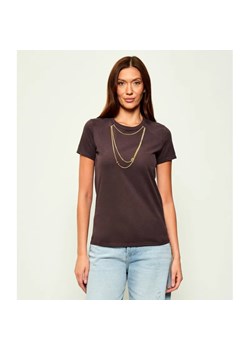 Elisabetta Franchi T-shirt | Slim Fit ze sklepu Gomez Fashion Store w kategorii Bluzki damskie - zdjęcie 184983642
